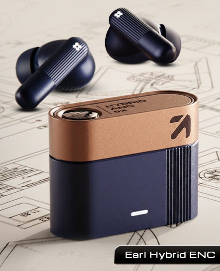 GoBoult Earl Sapphire Blue Earbuds