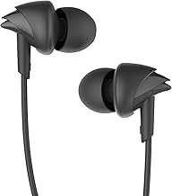 BassHeads 100 in-Ear Headphones with Mic (Black)