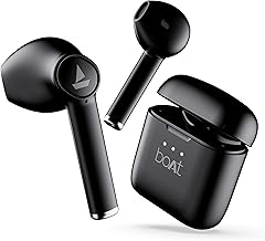 Boat Airdopes 131/8 with 60 Hrs Playback, ASAP Charge Truly Wireless Bluetooth in Ear Earbuds with Mic (Active Black)