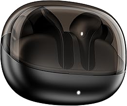 Airdopes Plus 311, Glass Design, ENx Tech, Fast Charge, 50 Hrs Battery, Stream Ad Free Music via App Support Bluetooth Earbuds, TWS Ear Buds Wireless Earphones with mic (Charcoal Black)