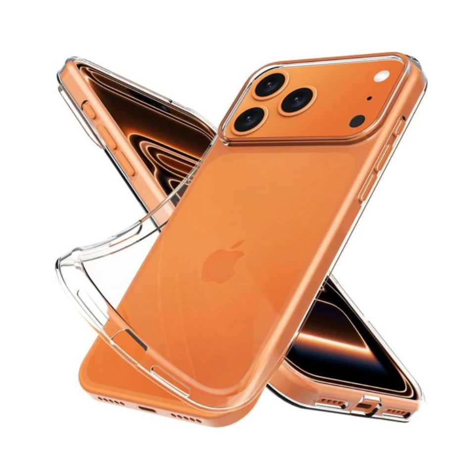 Transparent flexible Back Cover for Apple iPhone 17 Pro Max