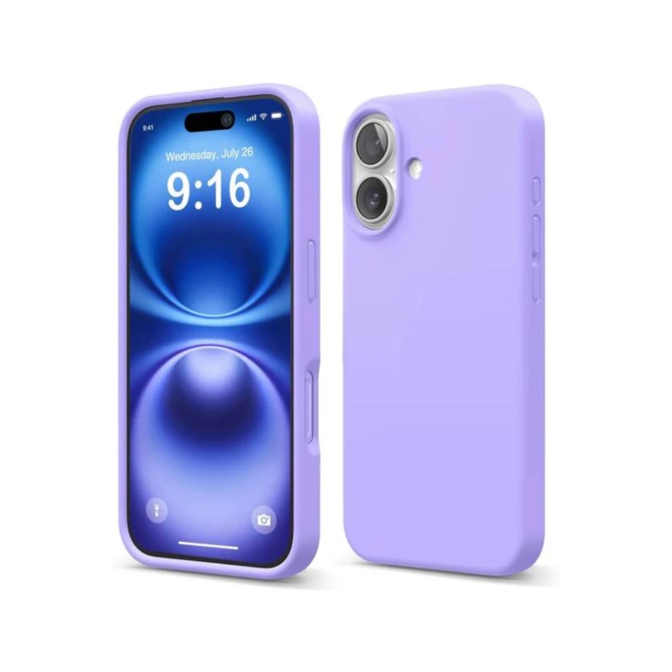 Silicone Celvas Back Cover for iPhone 17